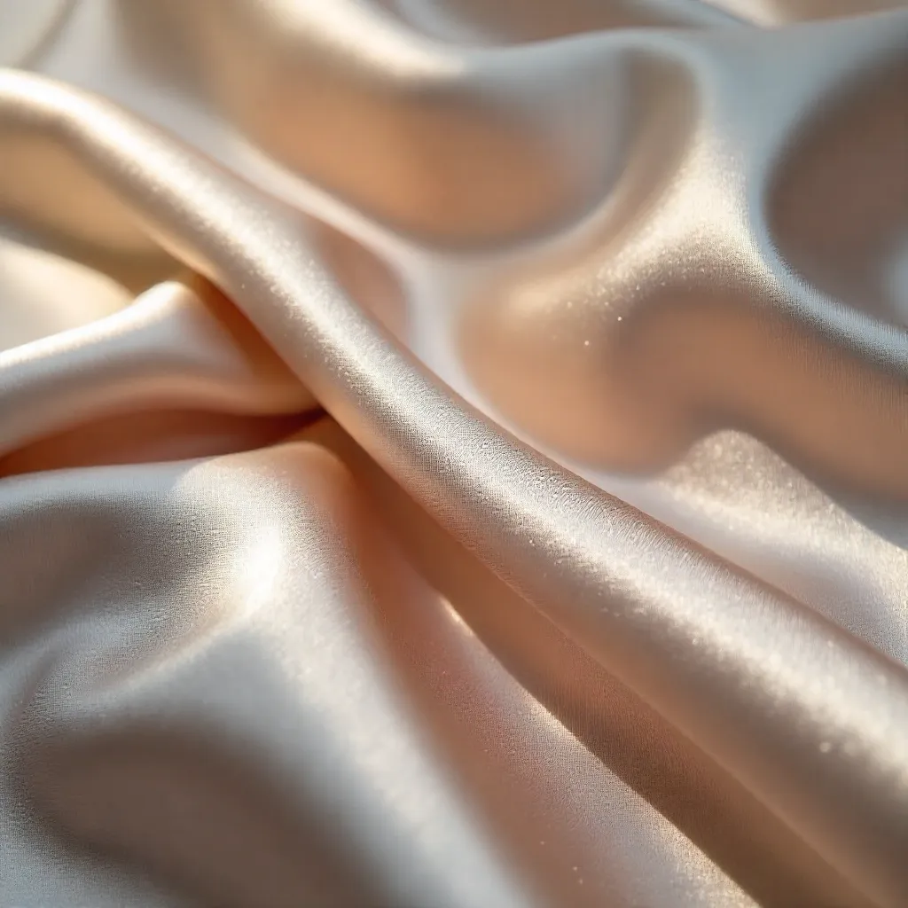Natural lighting showcasing fabric characteristics